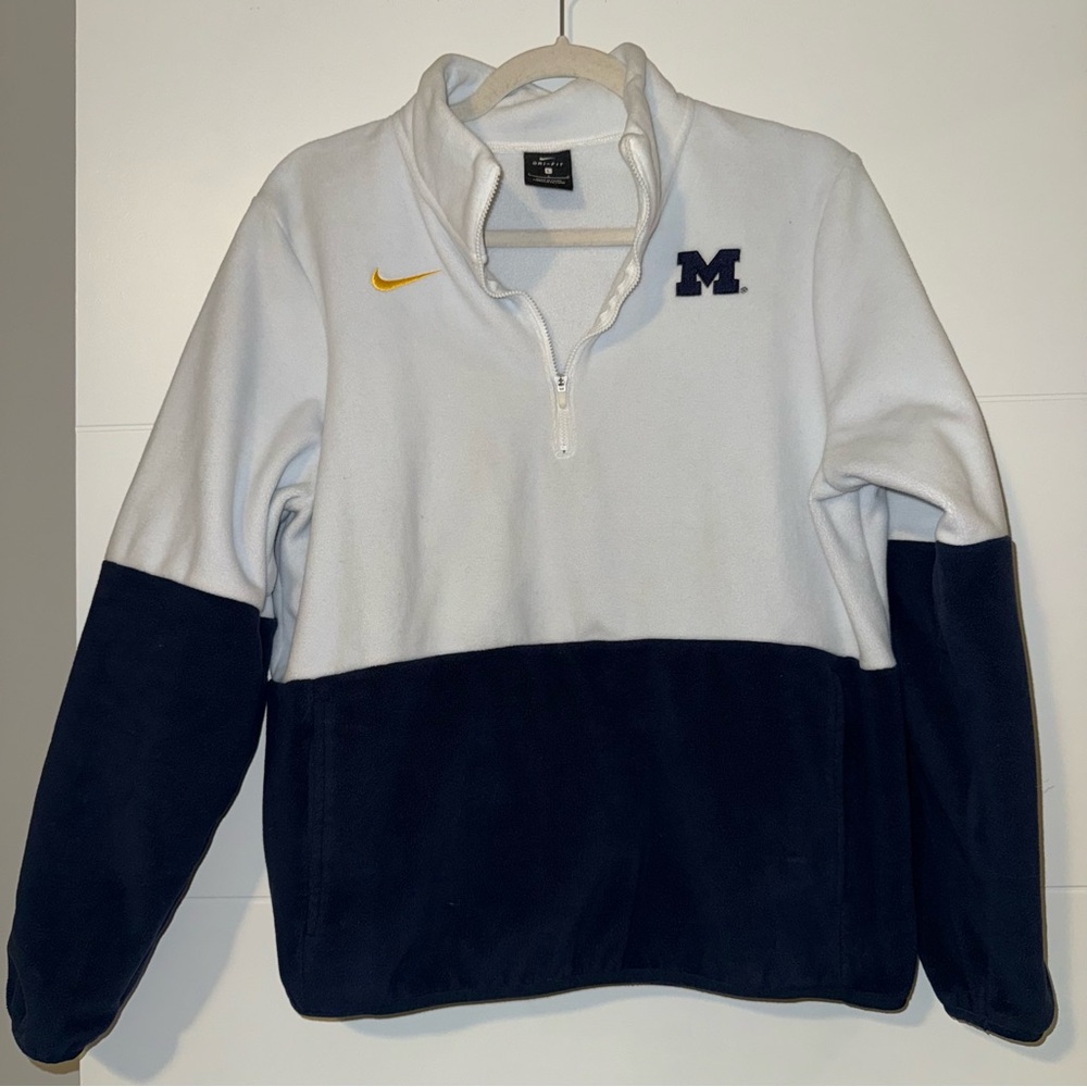 University of Michigan Nike Fleece, Large